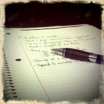Benefits of an “Everyday I Must…” List