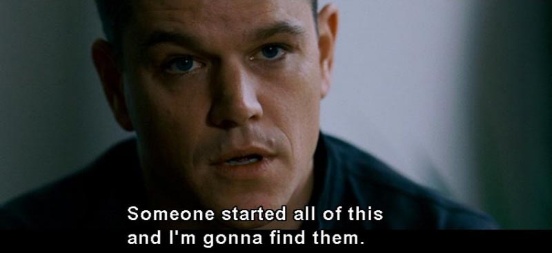 Bourne speaks the language