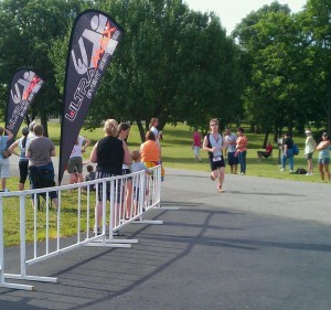 Topeka Tinman 2011 Finish Line